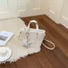 Bolso Cubo de Alta Gama Transfronterizo para Mujer, Bolso de Mano Pequeño, Nueva Moda 2026 Bolso de Hombro Cruzado Versátil Simple para el Día a Día