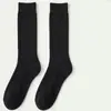 Calcetines apilados sin costuras de algodón de Xinjiang, calcetines de verano de algodón puro para mujer hasta la pantorrilla, calcetines largos a rayas verticales JK de moda para adolescentes y estudiantes