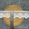 Malha Transparente Seda de Leite Bordada Renda Solúvel em Água Moda Versátil Acessórios de Vestuário Lolita Renda Bilateral