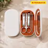 Conjunto de Cortadores de Unha de Aço Inoxidável de Alta Qualidade com Logotipo Personalizado, Brindes Corporativos, Pequenos Presentes Práticos, Atacado do Fabricante