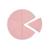 Esponja Triangular Pequeña Xuanzi para Polvo, No Absorbe el Polvo, Doble Uso para Seco y Húmedo, Juego de Herramientas de Esponja de Belleza Desechables Especiales para Maquilladores