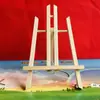 Display trapezoidal de madeira cavalete pequeno de mesa I em estoque mini dobrável infantil pintura a óleo digital diy madeira maciça pintura