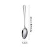 Vajilla de acero inoxidable 1010, cuchillo y tenedor para carne estilo occidental, cuchara de mango largo, cuchara para hielo, cuchara para café, postre, para uso doméstico, venta al por mayor