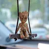 Pendente para Carro Personagem Árvorezinha Transfronteiriça Groot Decoração de Carro Suprimentos de Interior Pequeno Pingente Pingente