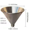 Tolva Cónica de Acero Inoxidable 304, Barril de Almacenamiento para Máquina de Moldeo por Inyección, Contenedor para Pasta y Líquidos, Tolva para Maquinaria Alimentaria