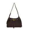 Bolso de Cadena Cruzada con Rejilla de Diamantes Mate para Mujer Otoño 2026 Nuevo Bolso de Hombro Único Gran Capacidad Bolso para Viajes Diarios Bolso Tote Tipo Cubo