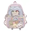 Mochila grande resistente al agua estilo coreano para chicas de secundaria, mochila de nailon resistente al desgaste y a la suciedad para estudiantes de secundaria