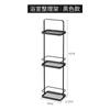 Casa de banho Fitting Rack Casa de banho Sala de estar Dreno Armazenamento rack Moderno Simples Piso Stand-standing Dust-proof Armazenamento de três camadas