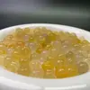 Nuevas Cuentas de Jade Hielo de Seda Dorada de Xinjiang Natural Tipo Calabaza Amarillo Claro Cuentas Talladas Pulsera DIY Pulsera Tejida a Mano