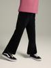 Pantalones Acampanados para Niña 2024 Otoño e Invierno Nuevos Pantalones Casuales para Niño Forrados de Polar Color Sólido Cómodos Pantalones Acampanados para Bebé