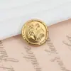 Botones Metálicos Retro Abrigo Cortavientos Traje Botones Punto Negro Dorado Aceite Alto Grado Pierna Alta Decorativos Botones Superiores