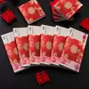 Paquete de Dinero para Regalo de Compromiso, Set de Dinero en Sobre Rojo, Sello de Carácter Doble Felicidad, Modelo Nuevo Específico para Bodas 2026, Set de Dinero para Boda de Diez Mil Yuanes