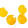 Ágata Amarillo Natural Cuentas Sueltas al por Mayor Semilla de Hielo Chalcedony Amarilla Cuentas Redondas de Cristal Accesorios Gema Semiacabados