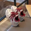 Zapatos Deportivos Antideslizantes de Suela Suave para Niños, Novedad Primavera 2025, Transpirables de Malla, Ligeros, Zapatos tipo "Dad Shoes" para Campus de Niñas