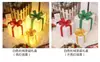 Caja de Regalo Navideña Y Juego de Tres Piezas Luces Decorativas Decoración Interior Navideña Arreglo Luces de Colores Caja de Regalo Brillante