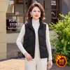 2026 Ropa para Madres Invierno Cálido Chaleco de Algodón Ropa para Mujeres de Mediana Edad y Mayores Tallas Grandes Holgado Moderno Protección contra el Frío Temperamento Estilo Cómodo