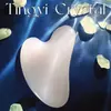Atacado do fabricante placas de massagem gua sha de quartzo para salões de beleza, ferramentas de acupressão facial e corporal e gua sha de meridianos, transfronteiriço