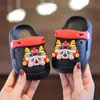 Pantuflas de Verano para Niñas, Zapatos Cerrados Suaves Antideslizantes de Dibujos Animados para Bebé de Interior, Zapatos de Playa para Niños, Zuecos