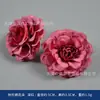 Flores Artificiales Burdeos Flores de Seda Caja de Flores para Boda Arreglo de Pared de Flores de Recuerdo Ramo Adornos Vintage Accesorios para Fotos
