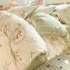 Juego de cama de dibujos animados de algodón puro de cuatro piezas 2025 Nuevo Invierno Ropa de cama para niños Sábanas Cubre edredón Juego de cama de tres piezas para dormitorio