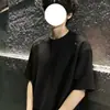 Camiseta Lisa Simples Versátil para Homens, Novo Estilo de Verão, Solta e Confortável, Top Casual Tendência e Fashion com Gola Redonda e Manga Curta