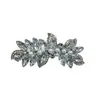 Acessórios de Cabeça para Novo Banquete de Casamento Transfronteiriço, Acessórios de Cabelo com Pérolas e Strass, Presilha de Mola de Cristal, Pente de Liga de Metal de Alta Qualidade, Acessórios para Noivas