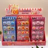 Novos Adesivos Criativos 3D Pop-Up Piscantes Loja de Lanches Fofos Adesivos Decorativos de Alto Valor Adesivos Aleatórios da Moda