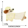 Dibujo Animado Autoadhesivo Mini Lindo Perrito DIY Accesorios de Ropa Decoración Funda de Teléfono Taza de Agua Parche Parche de Tela Bordado