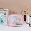 Bolsa Cosmética 2020 Novo Estilo Super Popular Estilo Ins Grande Capacidade Portátil Feminina Viagem À Prova D'água Bolsa de Armazenamento de Artigos de Higiene Pessoal Bolsa de Mão