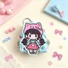 Bolsa de Monedas de Dibujos Animados Linda Mini Bolsa Capibara Conejo Llavero Bolsa de Almacenamiento Colgante Máquina de Bolas de Chicle Wholesale