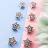 1 aleación chapado cuentas de agujero grande estrella/corona y otros 34 estilos diy collar joyería pulsera accesorios con cuentas