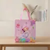 Bolsa laminada no tejida superventas transfronteriza serie sirenas bolsa de regalo exquisita para vacaciones infantiles cumpleaños infantil