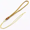 Suministro Directo de Fábrica Collar de Cuerda para Juguete Portátil Hilo Anillo de Plástico Colgante de Semilla de Bodhi de Mil Ojos Cordón Colgante para Coche Venta al por Mayor