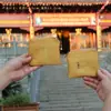 Porta-moedas, Sachê, Sachê de Bênção do Templo, Bolsa para Joias, Pequena Bolsa, Bolsa da Sorte, Bolsa com Zíper, Bolsa da Paz para Área Turística Cultural e Criativa