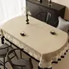 Mantel Retro Estilo Vintage, Lavable, Impermeable, Resistente al Aceite, Nuevo Modelo 2026, Cubierta para Mesa de Comedor, Mejora del Ambiente, Cubierta Resistente al Calor para Mesa de Café