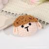 Outono e Inverno boneca criativa desenho animado animal fivela para pendurar no carro lã crochê feito à mão saco de presente ornamentos DIY atacado