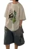 Camisetas Holgadas de Manga Corta Estilo Coreano con Dibujos para Niñas, Nuevas Camisetas Infantiles de Moda Primavera/Verano 2026