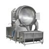 Frigideira de material de base de panela quente de Chengdu Material de base de panela quente automática Frigideira de agitação planetária Máquina de fritar de panela quente de várias cabeças