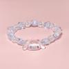 Pulseira Cristal de Pipoca Cor Vermelha da Internet Novo Estilo Feminina Super Fada Mori Estudante Pulseira Ins Estilo Coreano Joia Pequena Simples