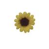 Spot 2,5-13,5cm Flor de Sol Girassol Flor Feito à Mão Guirlanda de Casamento Material para Decoração de Bolo Atacado