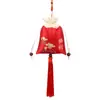 Bolsas de la Suerte Bordadas Estilo Antiguo al por Mayor, Bolsitas de Regalo, Adornos para Colgar en el Coche, Bolsitas Vacías con Cordón de Borla de Oración