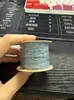 Hilo de oro hilo de algodón retorcido a mano cuerda enrollada cuerda cuentas estrella luna bodhi texto cuerda de juego hilo de borla DIY hecho a mano