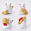 Boneca Gato da Sorte Criativa Fofa Decorações DIY Acessórios de Sacola Surpresa Cenário Micro Fortuna Decorações de Mesa para Carro