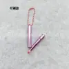 Mini Pincel de Lábios de Silicone com Tampa Portátil Pincel de Batom Pequeno Lábio Protetor Labial Pincel de Lábios Mini Pincel de Maquiagem Silicone