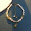 Pulsera de Plata Esterlina S925 con Jade Hetian Natural y Perla de Agua Dulce, Diseño Nicho Ins, Versátil y Exquisita, Modelo Nuevo 2025