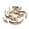 10.7*33mm Tubos Curvos de Acrílico Monocromáticos Cuentas Hecho a Mano DIY Pulsera Collar Accesorios de Joyería Materiales 18 Colores