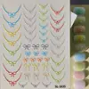 En Stock Versátiles Calcomanías Francesas de Media Luna Múltiples Estilos Disponibles Adhesivas Impermeables Calcomanías para Uñas Francesas Línea de Sonrisa Estilo SL