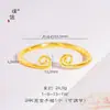 Black Myth Wukong Jogo Envolvente Anel Aro Dourado Shajin Pulseira Ruyi Xiangyun Joia de Jogo Pulseira para Homens e Mulheres