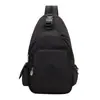 Mochila da Moda e Versátil Bolsa Feminina 2025 Nova Mochila Pequena Transversal Feminina Leve de Ombro Único Bolsa Transversal de Nylon para Mulheres