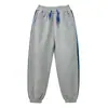 Z770 Yang Temprano Niños Primavera 2024 Nuevo Tendencia de Moda Deportiva Color Brillante Cinta de Letras Pantalones de Pierna